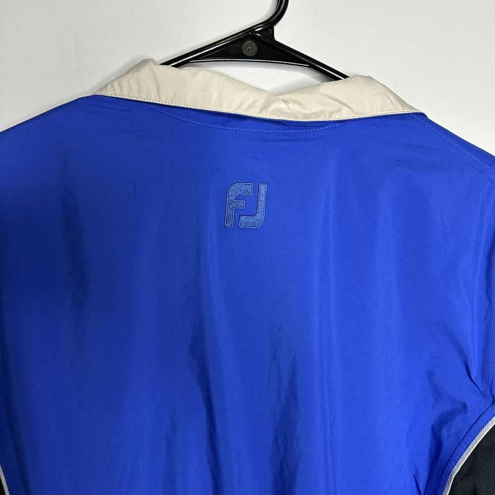 Women's Dryjoys FJ Footjoy Size Small‎ Short Sleeve 1/4 Zip Windbreaker Pullover - Picture 5 of 5
